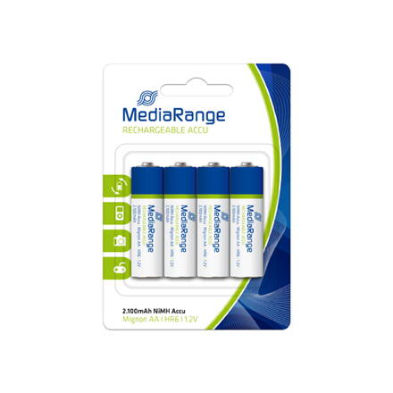 MediaRange nabíjacia batéria AA HR6  2100mAh