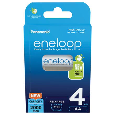 Panasonic Eneloop AA akku NiMH 1,2V 2000mAh