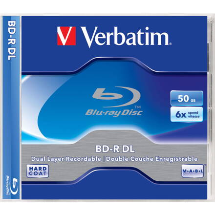 Verbatim BD-R 6x 50GB Jewel Case 1db