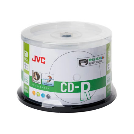 JVC CD-R 52X 700MB vízálló photo glossy printable cake 50