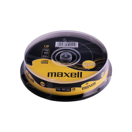 Maxell CD-R 52x 700MB Cake 10