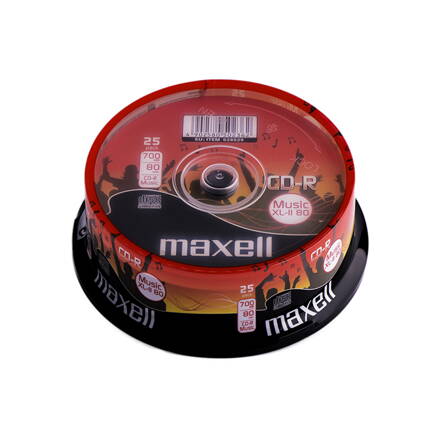 Maxell CD-R  Music Audio XL II 80 Cake 25