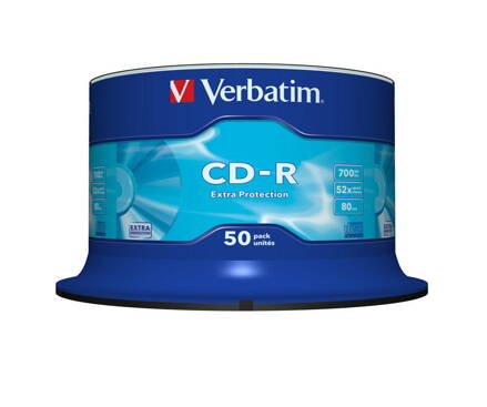 Verbatim CD-R 52X 700MB Cake 50