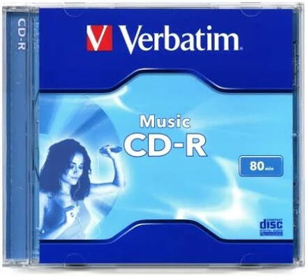Verbatim CD-R Audio Jewel Case 1ks