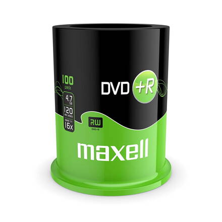 Maxell DVD+R 16x 4,7GB Cake 100