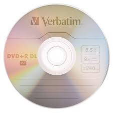 Verbatim DVD+DL 8x 8,5GB Paper Sleve