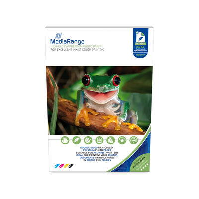 Mediarange Fotopapier A4 obojstranný lesklý 160g, (50)