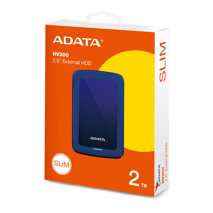 Adata HDD 2 TB 2,5" HV300 Blue 3.1