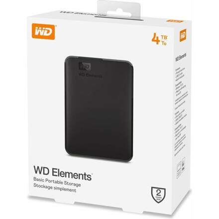 Ext. HDD 2.5" WD Elements Portable 4TB USB