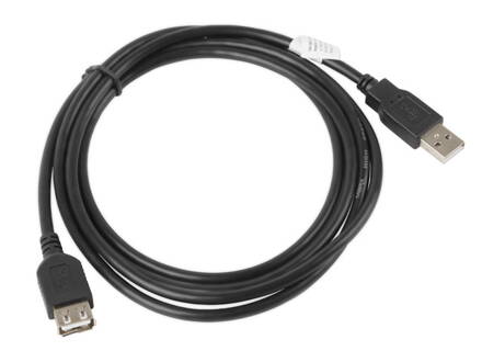 Lanberg predlžovací kábel USB 2.0 AM - AF 1,8m