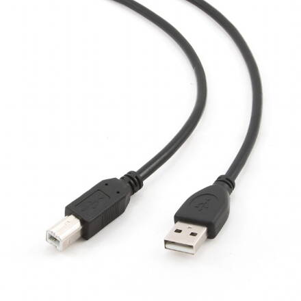 GEMBIRD USB 2.0 AM-BM nyomtató kábel 1m, fekete