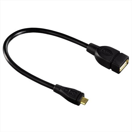 HAMA Micro USB OTG adapter kábel 2.0 [15cm]