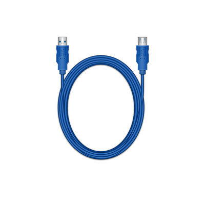 Mediarange predlžovací kábel  AM/AF 3,0m Blue