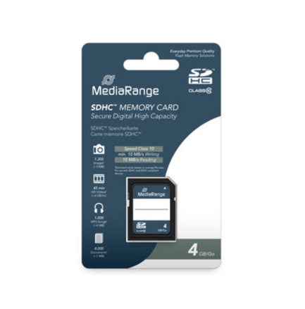 MediaRange SDHC 4GB Class 10