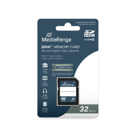 MediaRange SDHC 32GB Class 10