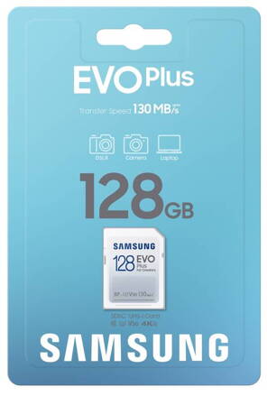 Samsung EVO Plus SDXC memóriakártya 128GB 130MB/s