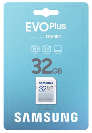 Samsung EVO Plus SDHC pamäťová karta 32GB  130MB/s
