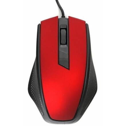 Omega OM-08 vezetékes USB optikai egér 1200 DPI - piros