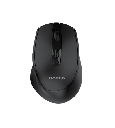 Omega bezdrôtová dobíjacia myš USB-C 800-1200-1600-2400 DPI čierna