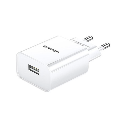 USAMS T18 nabíjačka 10W 2.1 biela
