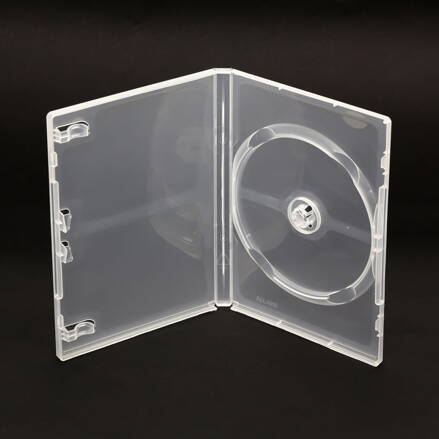 DVD-Box 14mm Single Clear