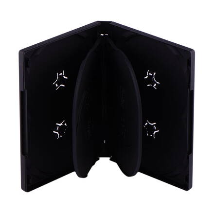 DVD tok 8db-os  27mm fekete