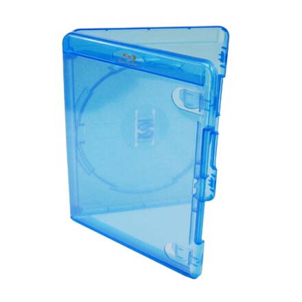 Blu Ray Box 15mm Single Amaray Blue
