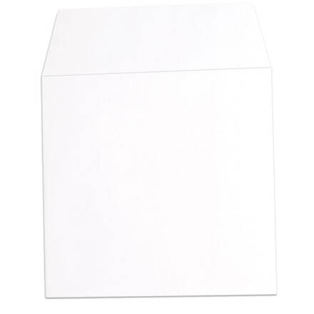 Paper papierové obálky bez okna, 100/ balenie