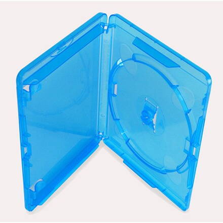 Blu Ray obal 14mm Amaray modrý