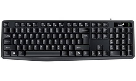 Genius KB-117 vezetékes billentyűzet CZ- SK fekete 