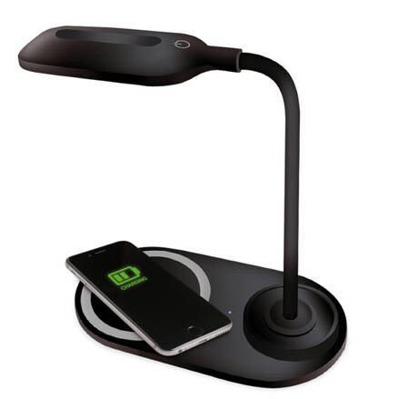 PLATINET DESK LAMP WIRELESS CHARGER 5W BLACK