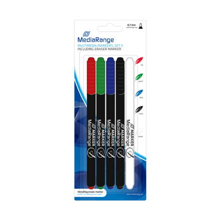Mediarange Marker set (5)