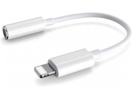 PLATINET  ADAPTER  SMARTPHONE LIGHTNING TO AUX WHITE