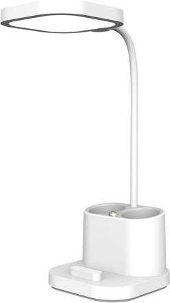 Platinet asztali lámpa okostelefon töltővel 5W fehér (45777)