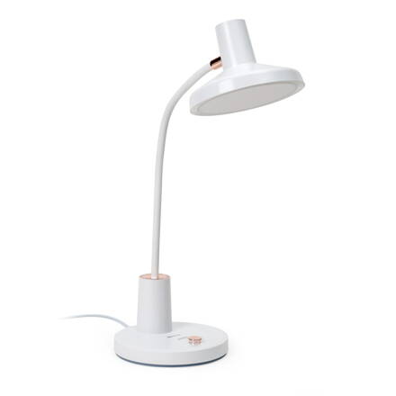 Platinet LIBRA stolná lampa LED 10W, 780LM AC, biela