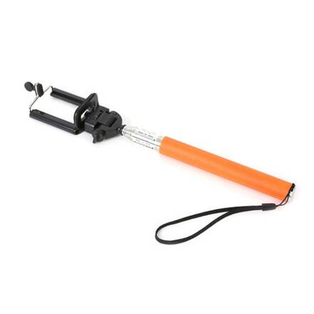 Omega Monopod  Telescopic Pole SELFIE Stick orange