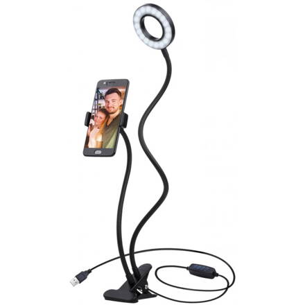 PLATINET RING LIGHT 3 INCH WITH FLEXIBLE PHONE CLIP