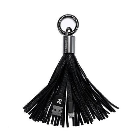 REMAX Tassels Ring Micro USB cable RC-053i black