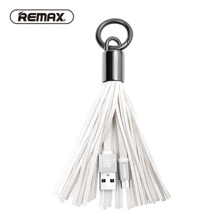 REMAX Tassels Ring Micro USB cable RC-053i white