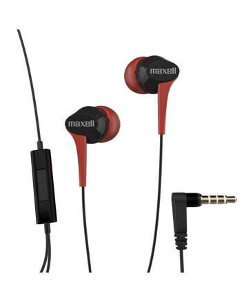 Maxell Earphone EB-BTFUS9 + EP Rosso