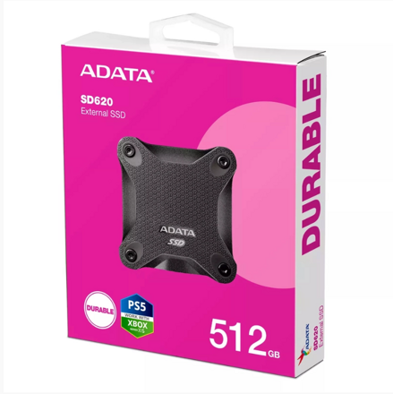 ADATA SD620 Externá Jednotka SSD 512GB SD620-512GCBK