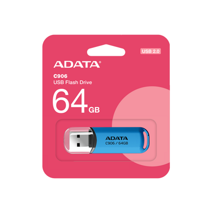 ADATA USB 64GB C906 Blue 2.0