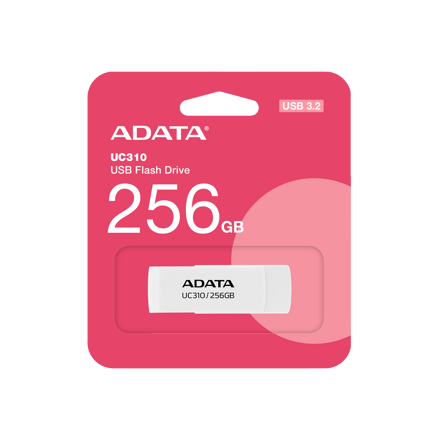 ADATA USB UC310 256GB USB 3.2 white