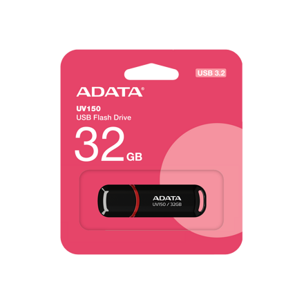 Adata USB kľúč USB 32GB UV150 Black 3.2