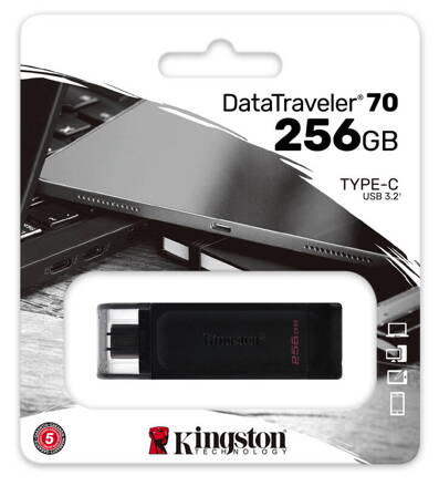 Kingston USB  DataTraveler  70 256GB  USB-C 3.2 gen. 1