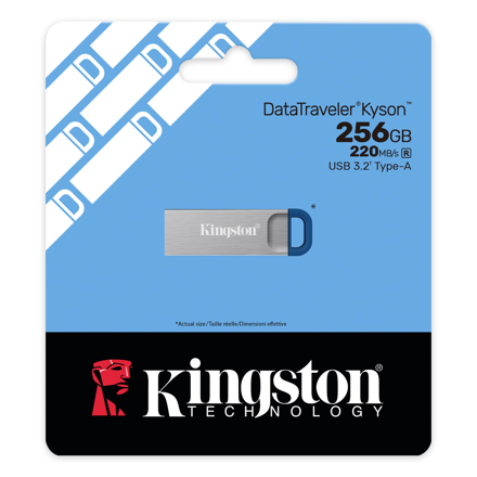 KINGSTON USB pendrive DataTraveler Kyson 256GB, 220MB/s 
