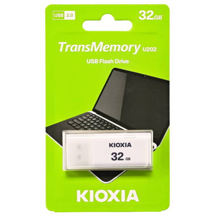 Kioxia USB Hayabusa U202 32GB USB 2.0 White