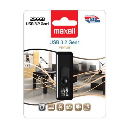 Maxell USB 256GB Venture 3.2 Gen1