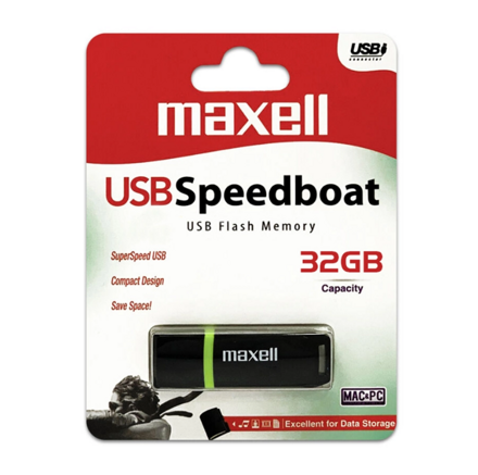 Maxell USB 32GB Speedboat 2.0