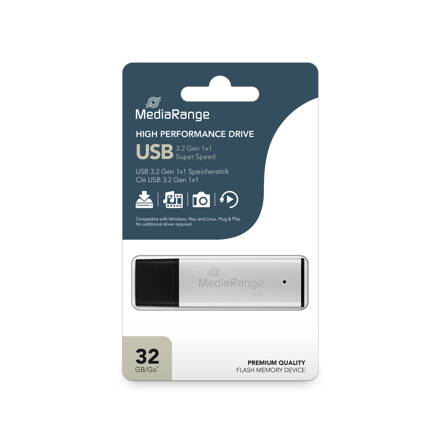 MediaRange USB 3.0, 32 GB 130 MB/s MR1900